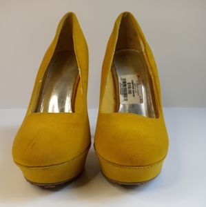 Yellow 6 inch Heels